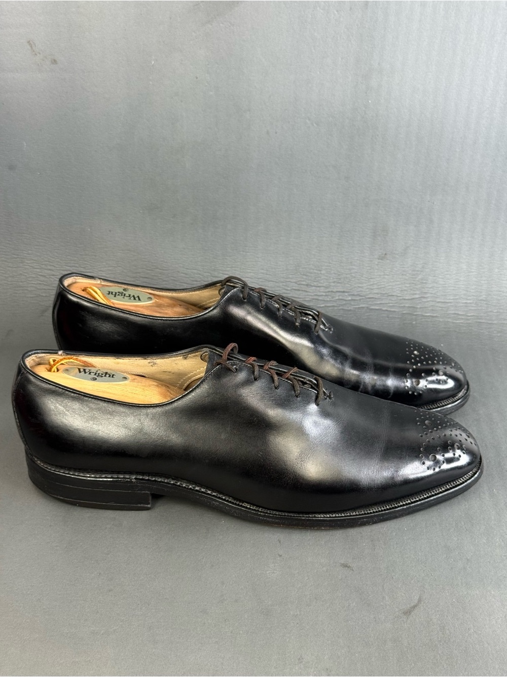 Allen Edmonds black leather Berkley Oxford shoes men’s size 9D